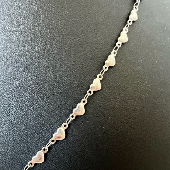Rose quartz heart necklace - Picture 4 of 7